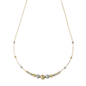 Choker i 18 k gult och vitt...