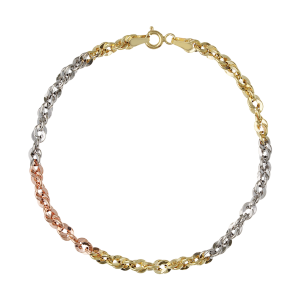 Pulsera Iride en oro de 18K