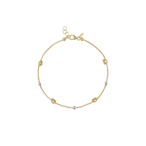 Bracelet boule en or jaune...