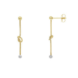 Earrings with Node and...