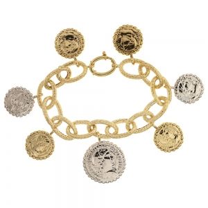 Pulseira feminina em ouro...