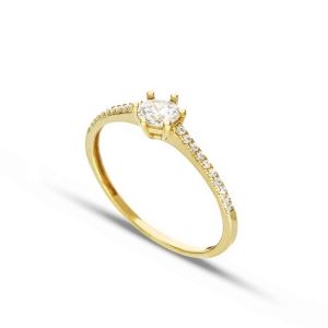 Solitaire sõrmus 18k...