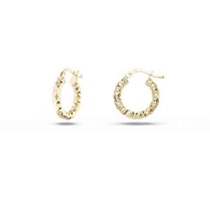 Gelbe 18k Gold Ohrringe im...