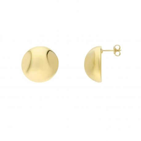 Half Sphere korvakorut 18 k keltakulta