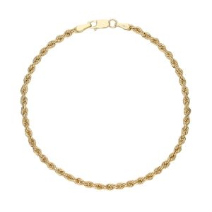 Gelbgold Corda Armband 18k