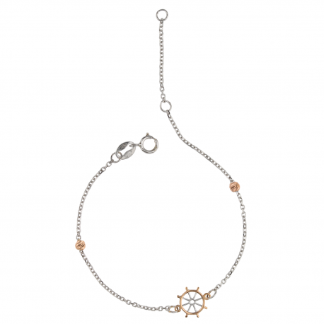 Rękawica w złocie białym i różowym 18k