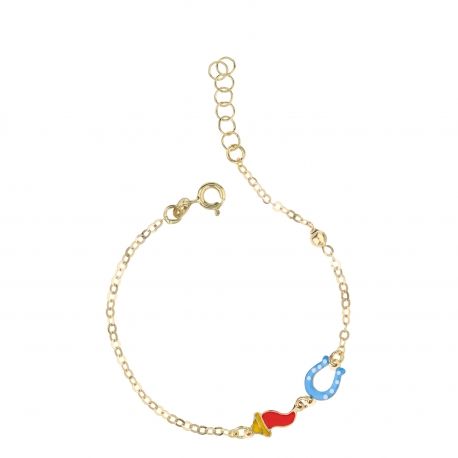 Baby Armband Gouden Gele 18k