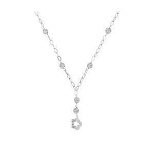 Collana Fiore con Mezzo...