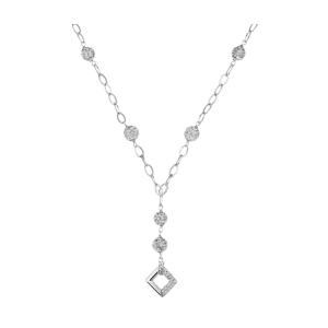 Ruitvormige ketting met...