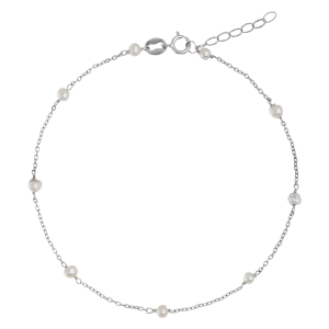Kette Armband mit weißen...
