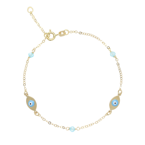 Bracelet Oval Yeux d'Allah...