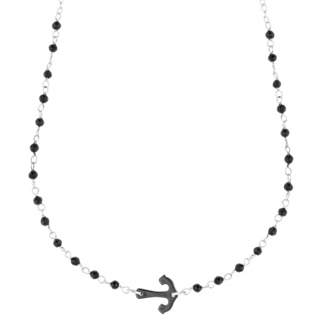 Ketting nog met Spinelli in 18k wit goud