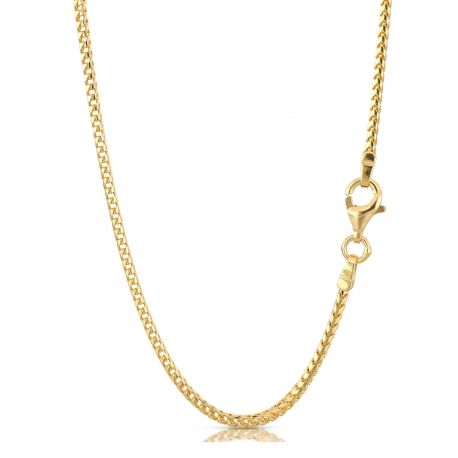 Chaîne Franco en Or Jaune 18k