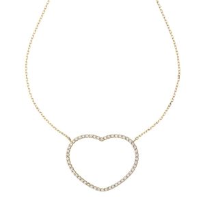 Necklace with Heart with...