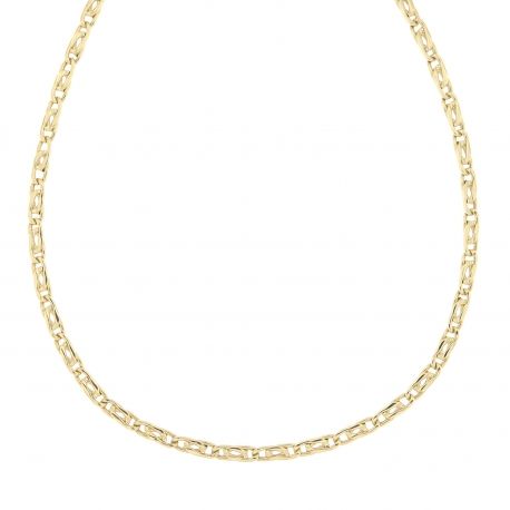 Cadeia homem ouro amarelo 18k