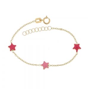 Bracelet en or jaune 18 kt...