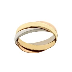 Anello Intrecciato In Oro...