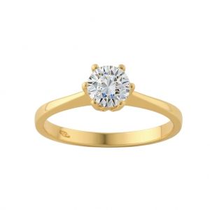 Pierścionek Solitaire z...