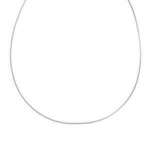 Collier Popcorn en or blanc...