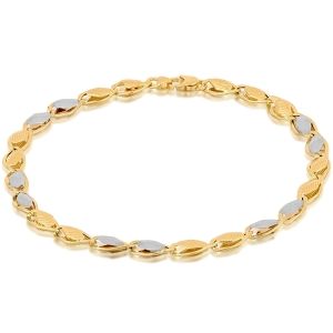 Armbånd i 18 karat gult og...