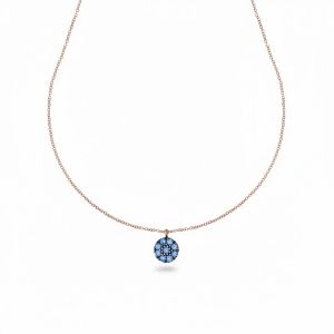 18 karat rosaguld halskæde...