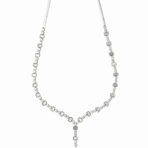 Semi-rigid Necklace with...