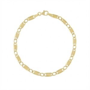 Bracciale a Catena Piatta...