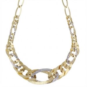 Colar com corrente em ouro...