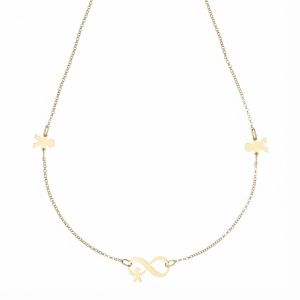 Infinity Necklace with Baby...