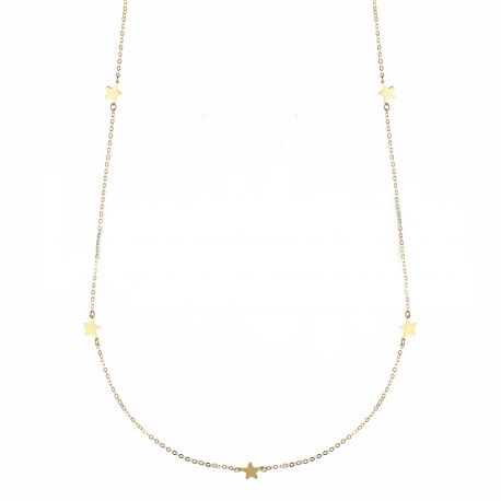 Collier étoile en or jaune 18 carats