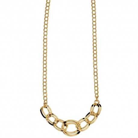 Abgestufte Halskette aus 18-karätigem 750/1000-Gelbgold für Damen