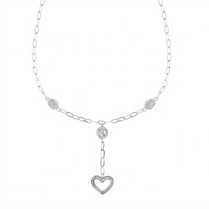 Collier pendentif cœur en...