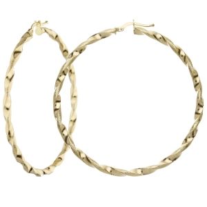 18k Yellow Gold Torchon...