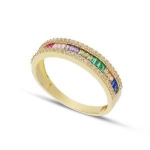 Bague en or jaune 18 carats...