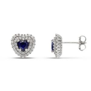 Orecchini a Forma di Cuore...