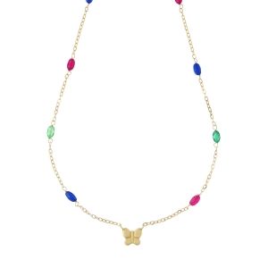 Girocollo in Oro Giallo 18k...