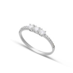 Anello Trilogy in Oro...