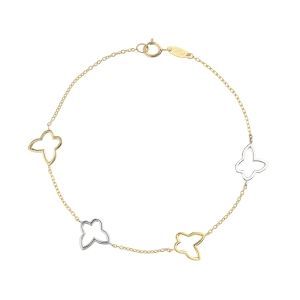 Bracciale con Farfalle in...