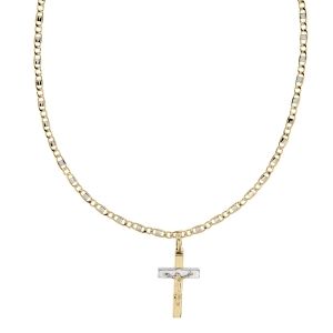 Colar em ouro amarelo e...