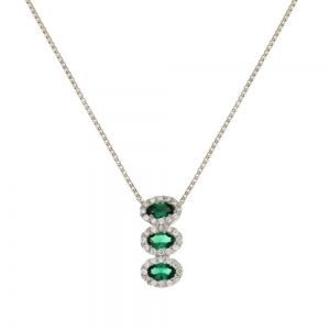 Trinidad necklace in 18 kt...